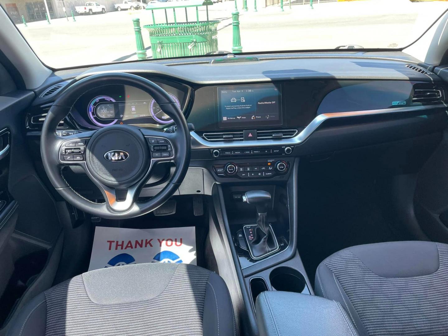 2021 WHITE /BLACK Kia Niro Plug In Hybrid (KNDCM3LD1M5) , located at 744 E Miner Ave, Stockton, CA, 95202, (209) 944-5770, 37.956863, -121.282082 - Photo#7